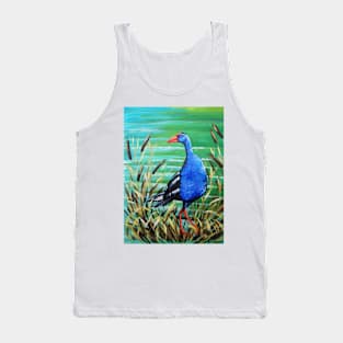 Pukeko Bird by Ira Tank Top